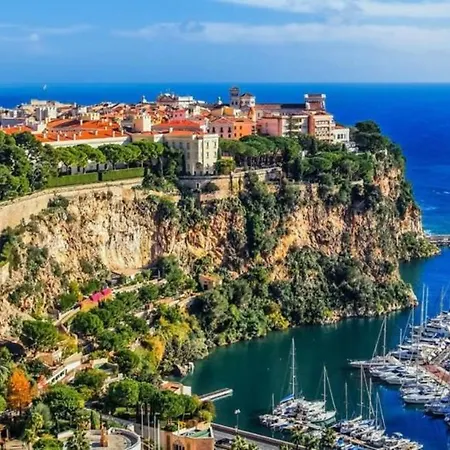 Luxurious Flat At 5 Min By Walk To Monaco, Free Parking And Sea View Lejlighed