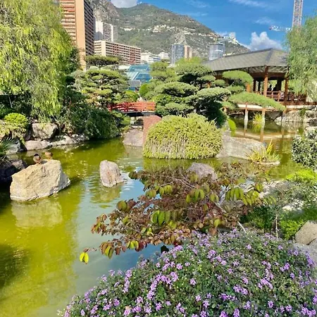 Luxurious Flat At 5 Min By Walk To Monaco, Free Parking And Sea View * Beausoleil