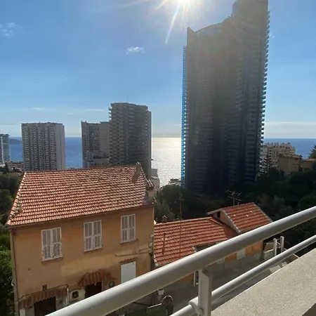 公寓 Luxurious Flat At 5 Min By Walk To Monaco, Free Parking And Sea View 博索莱伊