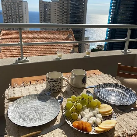 Luxurious Flat At 5 Min By Walk To Monaco, Free Parking And Sea View شقة *