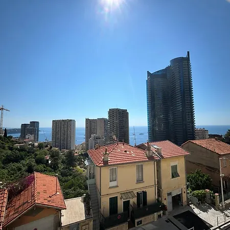 Lejlighed Luxurious Flat At 5 Min By Walk To Monaco, Free Parking And Sea View Beausoleil